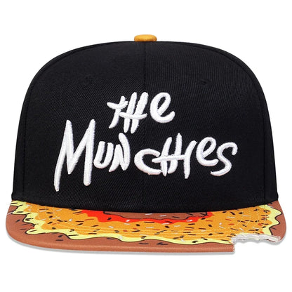 Unisex Letter Embroidery Watermelon Printing Hip-hop Hats Outdoor Adjustable Casual Baseball Caps Sunscreen Hat
