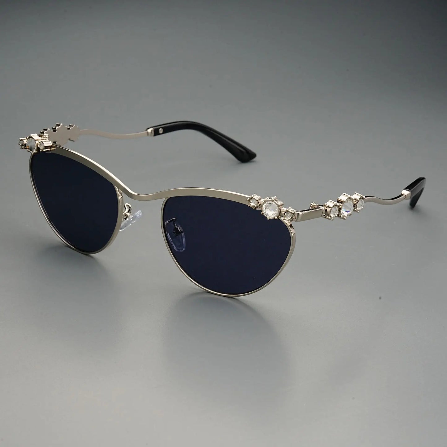 Y2K New Luxury Sunglasses Women Rhinestones Cat Eye Ins Party Fashion Sun Glasses UV400 Sun Shades Lentes De Sol Mujer Sunglass