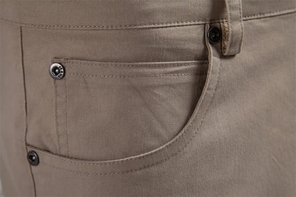 Men's 100% Cotton Summer Shorts Casual 11-Tone Multi-Pocket Lightweight Street Shorts
