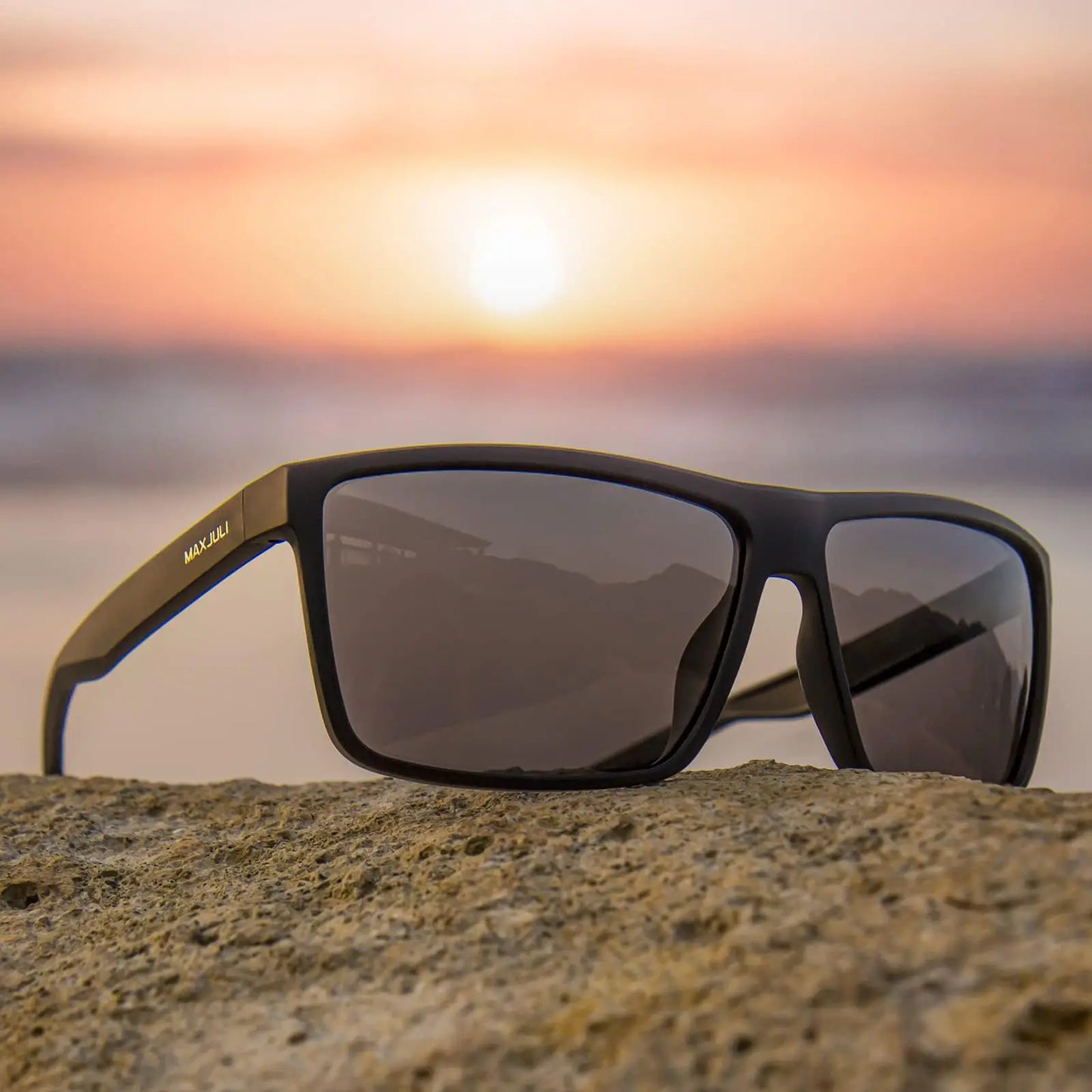 Polarized Big Sunglasses for Men Women with Big Heads UV 400 Protection 8125