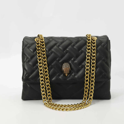 2026 New Women's Bag, Textured Rhombus Embroidery Chain, Versatile Single Shoulder Hot Selling Crossbody