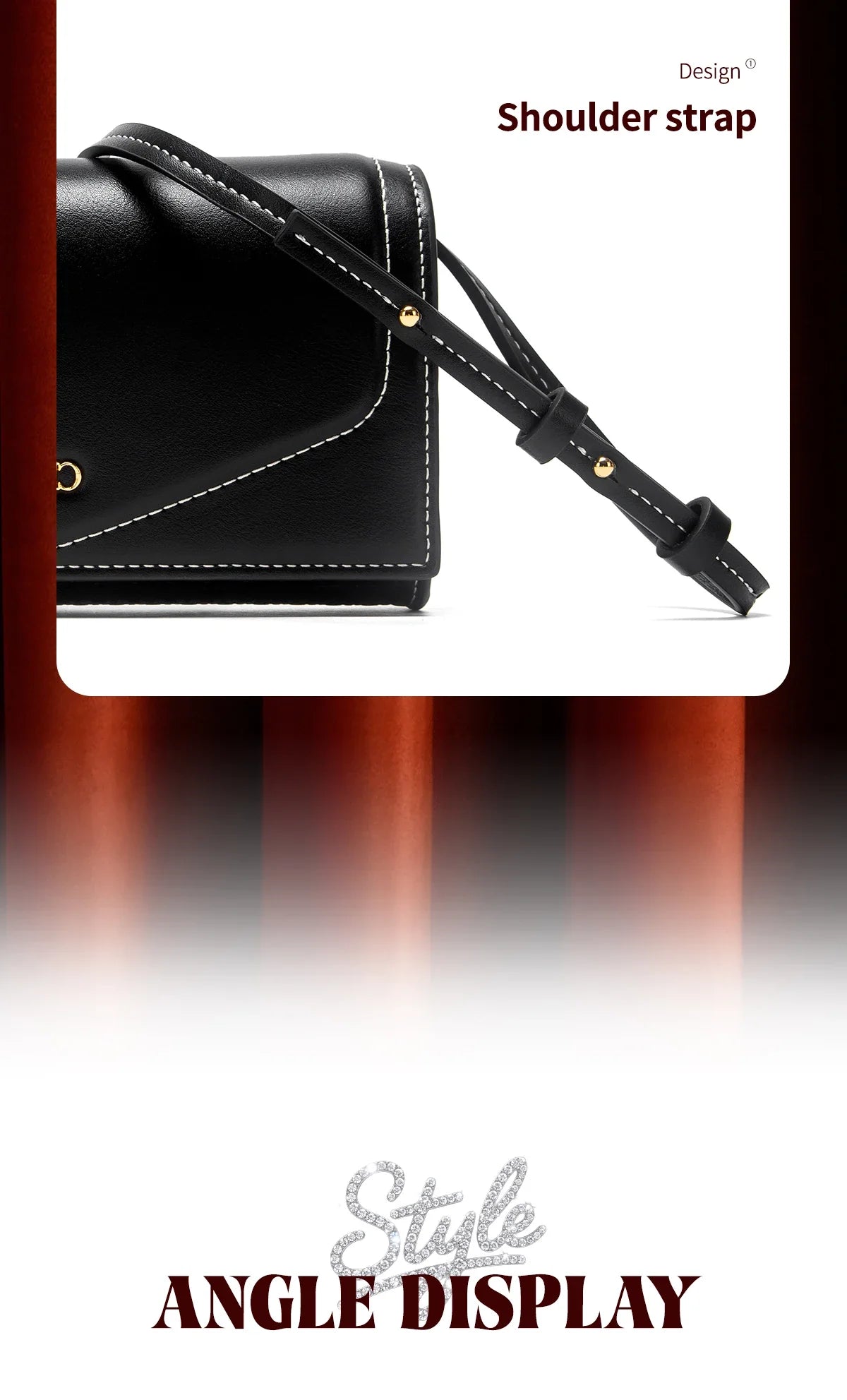 Magnetic Buckle Folding Small Square Bag Classic Women's 2026 Autumn Solid Color Simple New Single Shoulder Crossbody Bag