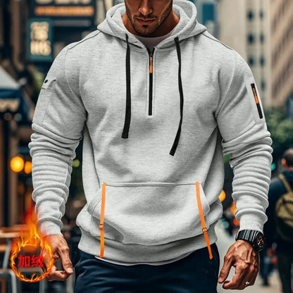 YART Logo Motorcycle Racing Team 2026 New Men's Multi Pocket Half Zipper Women's Fashion Sports Hoodie