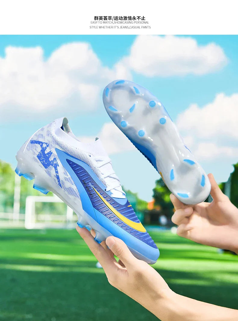 New Men Professional Soccer Shoes Unisex Ultralight Football Boots Training Wholesale Breathable Indoor Futsal Drop Shipping