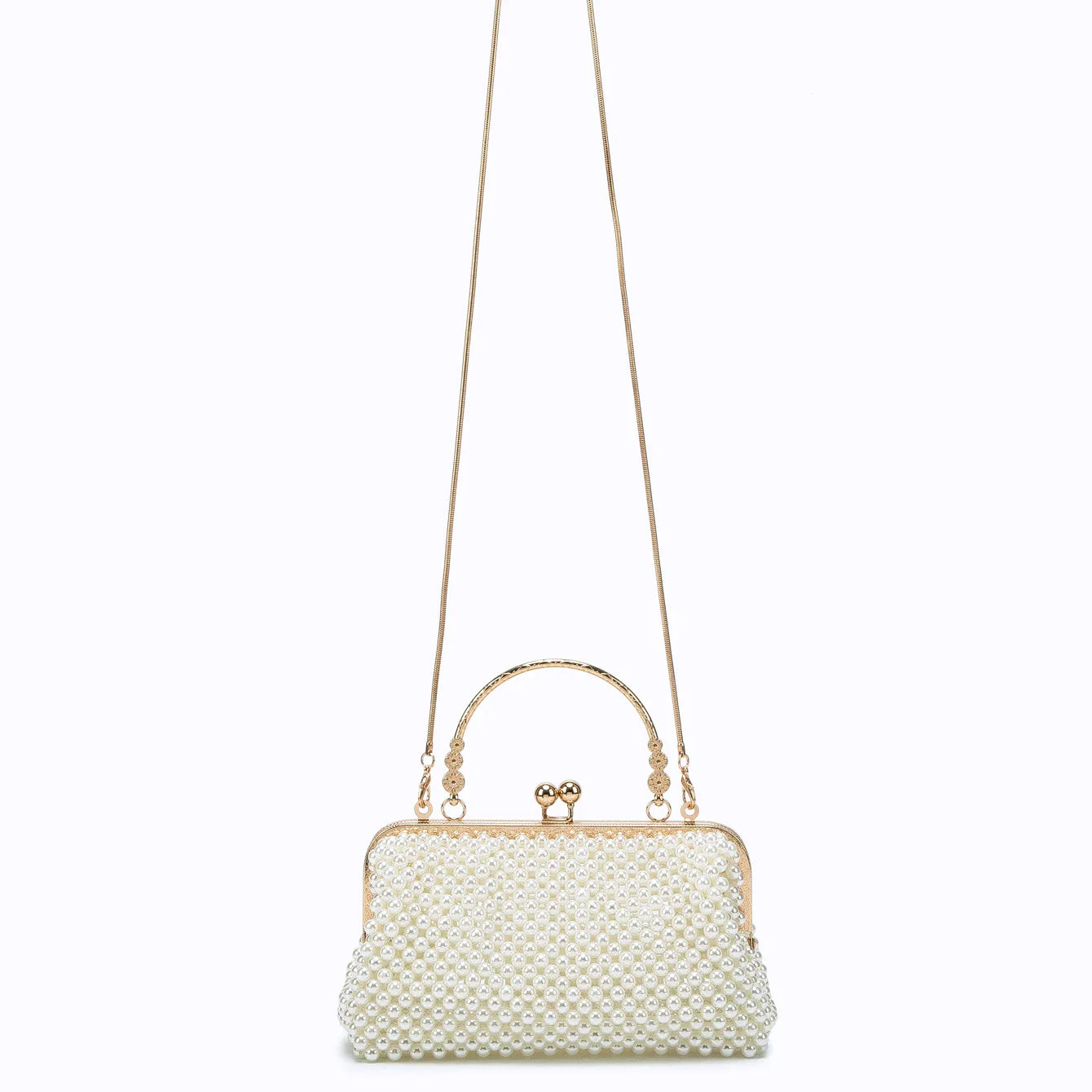 Purses and handbag luxury Designer Clutch purse handmade Pearl decoration Party Wedding Evening bag banquet bag