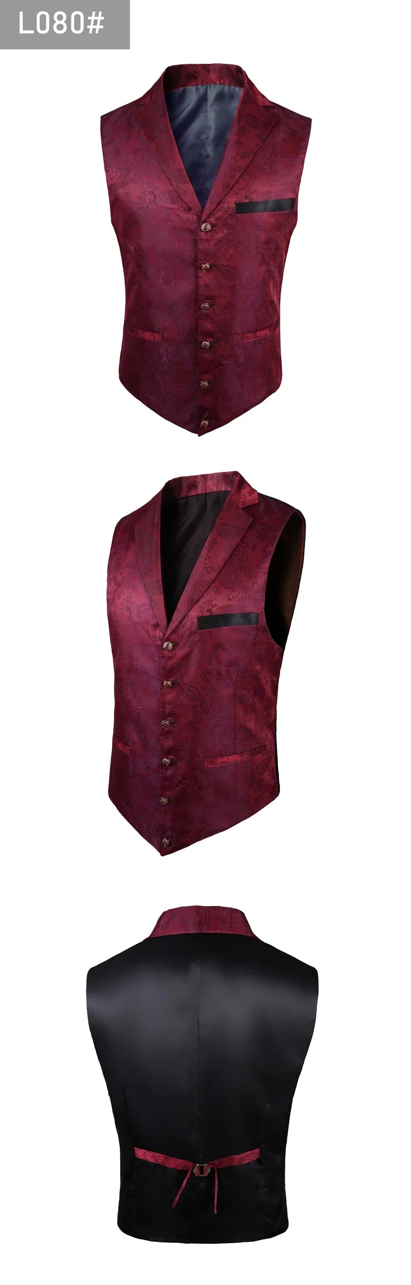 2025 New High-end Suit Collar Jacquard White Vest for Men, Black Sleeveless Waistcoat,navy Blue Billiards Uniform,magician Vests