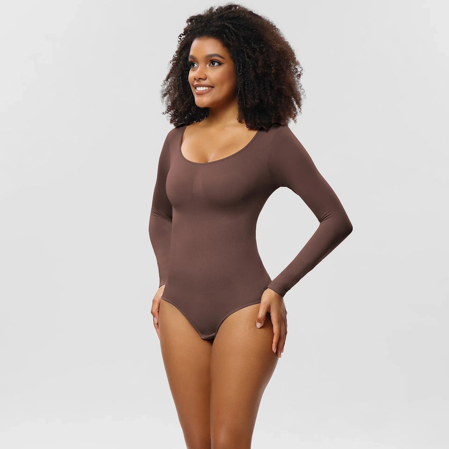 Sexy Women's Clothing Autumn/winter Long Sleeve Shapewear Tummy Control Bodycon Dress