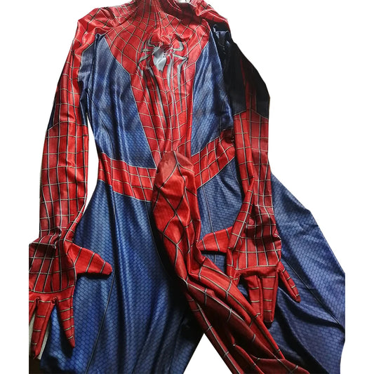 TASM 2 Cosplay Costume The Amazing Superhero Zentai Suit Halloween Bodysuit