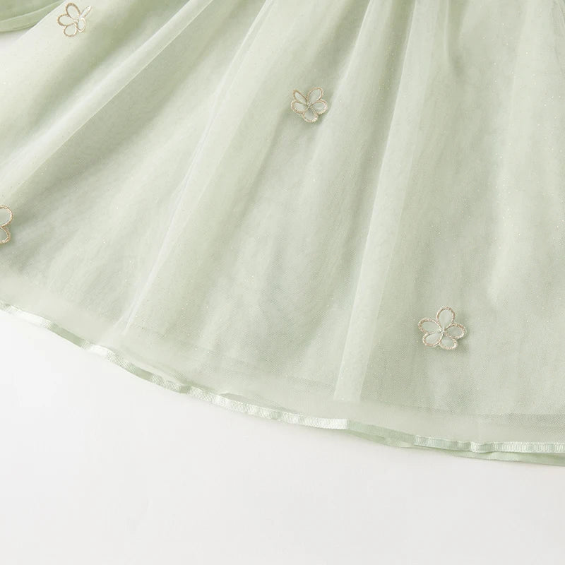 Spring Princess Baby Girl Dresses Toddler Baby Girls Long Sleeve Dress Baby Birthday Dress With Coin Wallet DB1233691