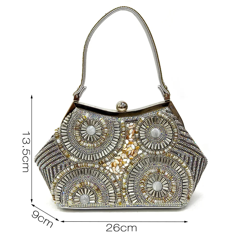 Elegant Italian Design Women's Party Shoes With Matching Handbag - Perfect for Hot African Weddings Stylish Heels and Bag Set