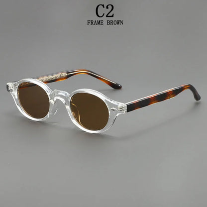 Fashion Oval Sunglasses Women Trendy Luxury Glasses Sunglass Men Luxe Femme Lentes De Sol Mujer Lunette Soleil Femme Zonnebril