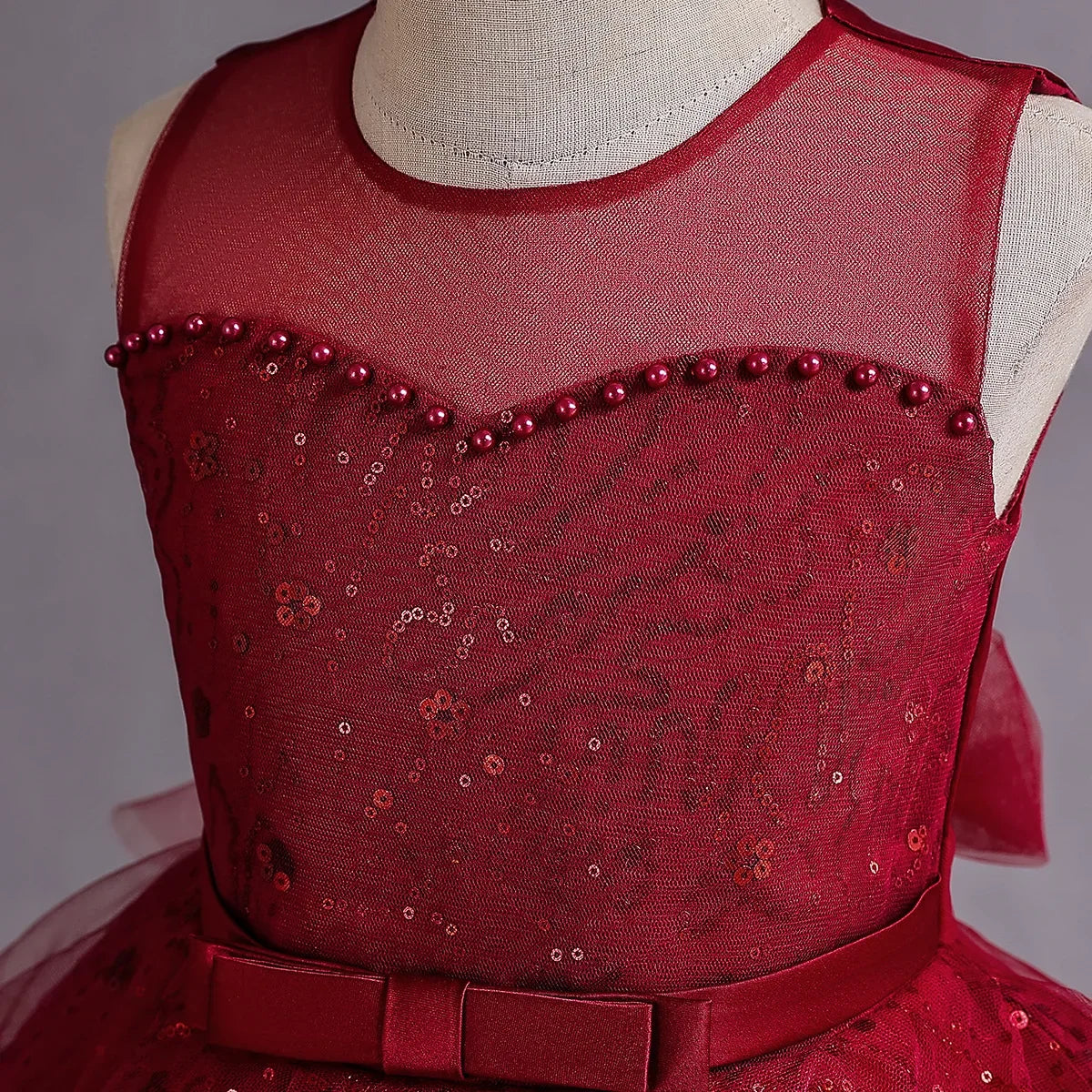 Fashion Children Princess Dress Lace Sleeveless Flower Girl Dresses for Weddings Summer Kids Girls Party Dress 3-15 Years