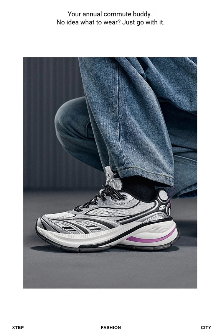 Basque 3 Sneakers Women Lightweight Wear-Resistant Trendy Durability Thick Sole Casual Sports Female Shoes 874218320006