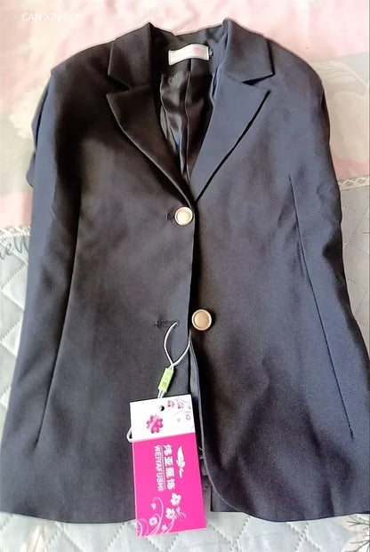 Advanced Sense Temperament Slim Small Blazers New Spring Autumn Short Women Jacket Casual Coffee Suit Coat Female Blazer Outwear