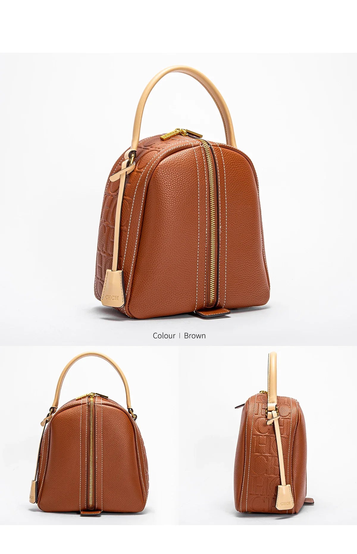 Women's Shoulder Bag New Wine Red Large Capacity Shell Bag Business Shoulder Strap