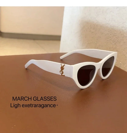 2025 New Fashion Women Sunglasses Luxury Retro Sun Glasses Cat Eye Eyewears Men Gafas De Sol Hombre Oculos De Sol Masculino