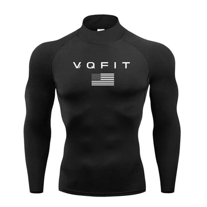 Mens Running T-shirts Autumn Fitness Long Sleeve Sport Shirt Jogging Gym Clothing Sportswear Quick Dry Compression T Shirts