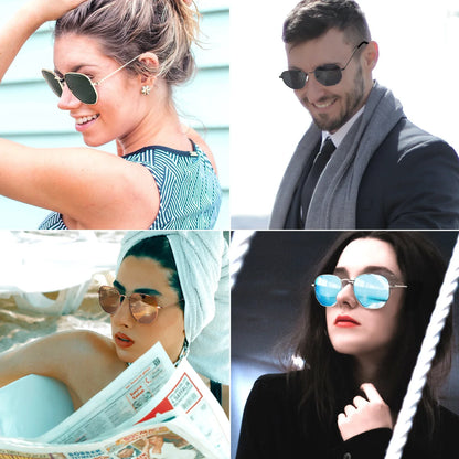Polarized Sunglasses for Big Wide Heads Men And Women XL Size Metal Glasses Driving Sunglasses 8201