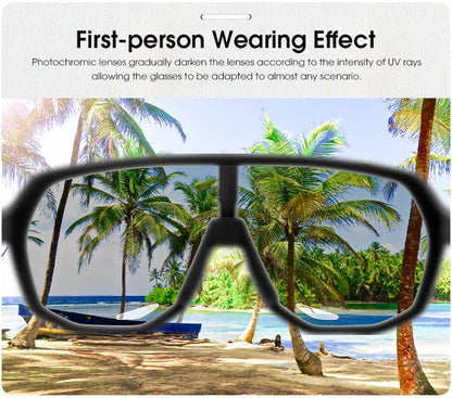 Photochromic Sports Sunglasses Cycling Glasses for Men Mountain MTB Bike Road Bicycle Cycle Goggles UV400 Women Driving