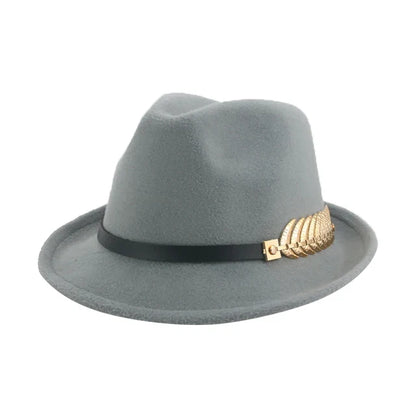 Hats for Women Fedora Winter Cowboy Hat Top Wool Khaki Green Black Jazz Caps Gentlemen Hats for Men Pamelas Y Tocados Para Bodas