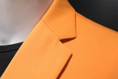 Plus Size 6XL-M Fashion Mens Solid Color Suit Jacket High Quality Business Slim Fit Casual Blazers Formal Social Wedding Tuxedo