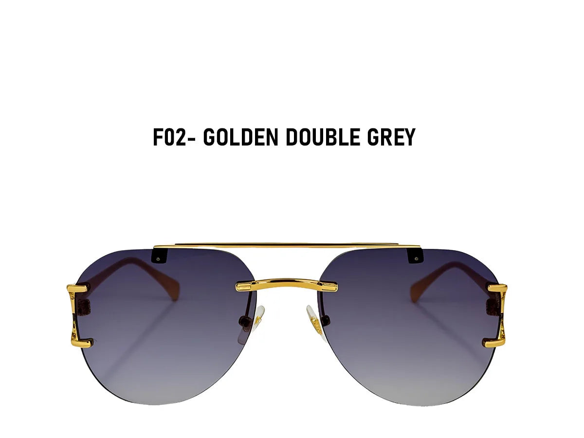 Oval Rimless Sunglasses Women Trendy 2026 Fashion Glasses UV400 Protection Brand Design Sunglass Lentes De Sol Mujer Zonnebril