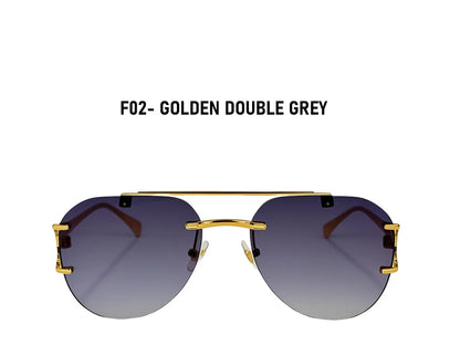 Oval Rimless Sunglasses Women Trendy 2026 Fashion Glasses UV400 Protection Brand Design Sunglass Lentes De Sol Mujer Zonnebril