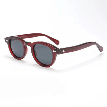Authentic Johnny Depp LEMTOSH Fashion Top Quality Acetate Frames Men Women Sun Glasses Casual Square Vintage Male Couple Eyewear