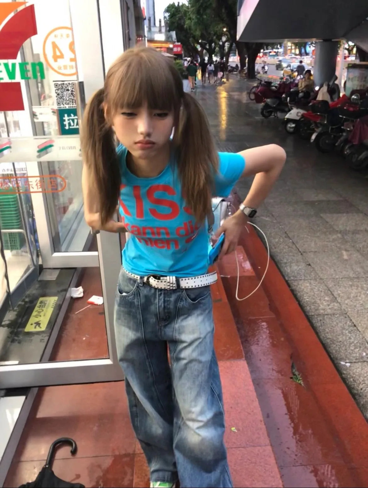 Karrram Japanese Y2k Letter Print T-shirt Trashy 2000s Style Crop Top Vintage Harajuku Short Sleeve Tee Shirt American Retro 90s