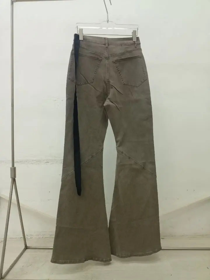 Brand New Rick Sand Zipper Pocket Fit elasticity slim fit PANT Jeans Cotton Denim Pants Comfort Casual Jeans Size S M L XL #A4
