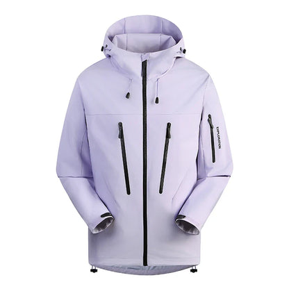 Spring New Men's Mountaineering Jacket Windproof and Waterproof Fabric Fashion Hip Hop Design Casual Oversize Outdoors Coat