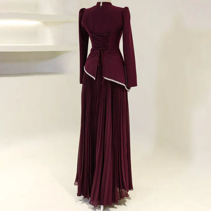 Customized Elegant A-Line Long Dirlls Wedding Prom Dresses Exquisite High Quality Special Fashion Formal Party Gown for Women