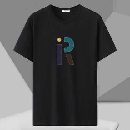 Men's Printed T-shirt Plus Size 110-180kg Loose Short Sleeve Tee Oversized Tops 5XL 6XL 7XL Big Size Men Clothing 티셔츠 Camiseta