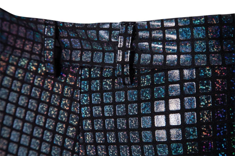 New Men Luxurious Sequined Checkered Suit Pants Fashion Male Dance Party Bar KTV Casual Dress Small Stretch Trousers