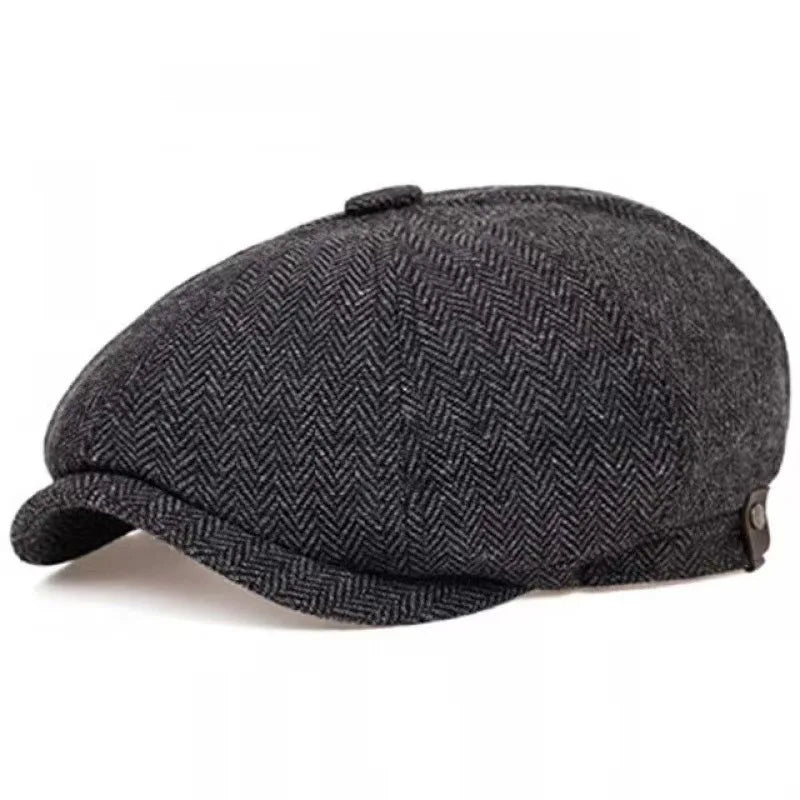 Classic Blinders Caps For Men Peaky Hat Newspaper Hat Shelby Same Style Beret Men's Sunshade Hat Suit Accessories Men's Gifts