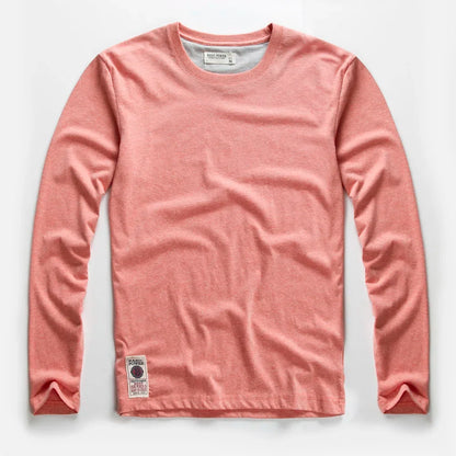 Men's T-Shirts Spring Long Sleeve T-Shirt Men's Clothing Y2k T-Shirt Washing Sweatshirt Shirts Casual O-Neck Streetwear Tee Tops