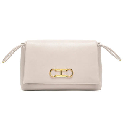 Women's Single Room Bag 2026 New Beige Flip Cover Handbag for Women's Commuting