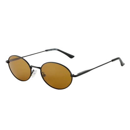 Retro Oval Polarized Sunglasses for Women Men Trendy Round Y2k Sunnies Small 90s Style Vintage Shades Sun Glasses