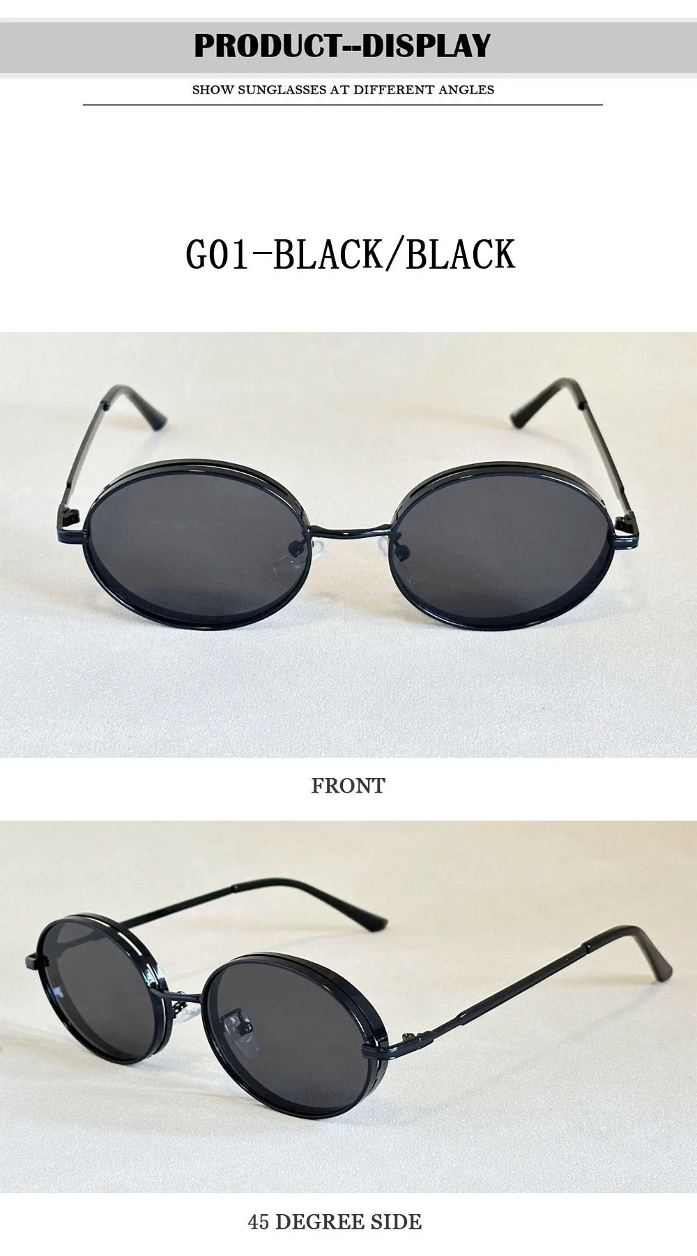 2025 Oval Sunglasses Women Trendy Retro Vintage Steampunk Sunglass Men Fashion Glasses Lentes De Sol Mujer Lunette Soleil Femme