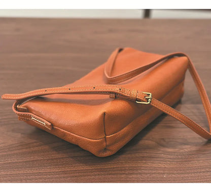 2026 New Genuine Leather Versatile Women's Small Bag Soft Cowhide Lightweight Shoulder Crossbody Bags