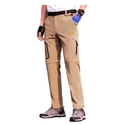 Trekking Pants Hiking Camping Men Summer UV-Proof Outdoor Sports Detachable Shorts Quick Dry Sportswear Wlaking Fishing Trousers