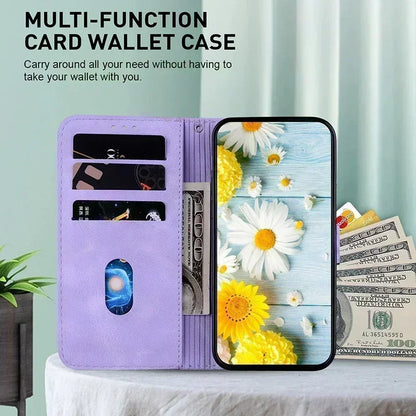 Leather Phone Case For iphone 15 14 13 12 11 Pro Max XS XR 7 6 6 6s Plus SE SE3 se4 2024 Wallet Lanyard Cover