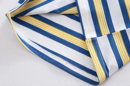 New Summer Baby Girls Clothes Suit Children Boys Striped T-Shirt Shorts 2Pcs/Sets Toddler Casual Cotton Costume Kids Tracksuits