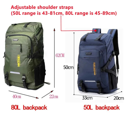 Men's Outdoor Sports Backpack Climbing Travel Rucksack Camping Hiking Backpack School Backpack For Male Female