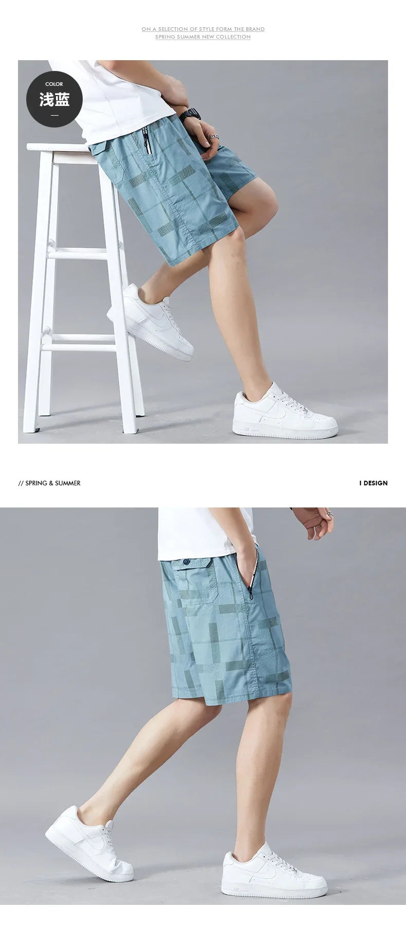 Summer Men's Beach Shorts Loose Casual Sports Jogger Shorts Big Size 6XL Man Print Shorts Swimsuit Quick Dry  Board Shorts