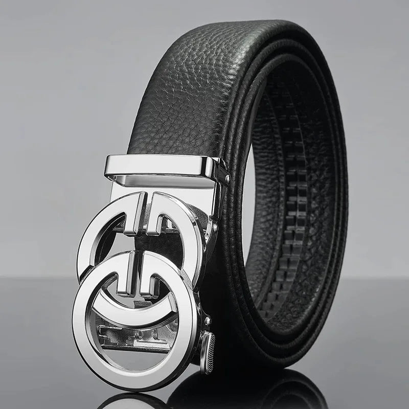 Men's Belt Luxury Brand Designer Fashion Automatic Buckle Men's Jeans High-quality Material Belt Men's Pants Belt Holiday Gift