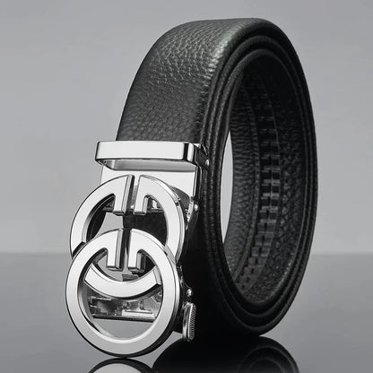 Men's Belt Luxury Brand Designer Fashion Automatic Buckle Men's Jeans High-quality Material Belt Men's Pants Belt Holiday Gift