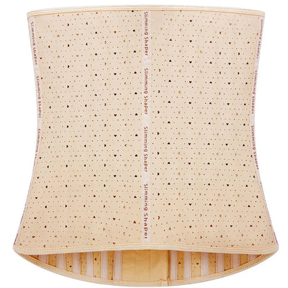 25 Steel Bones Latex Waist Trainer Body Shaper Long Torso Corset Shapewear Women Fajas Girdles Cincher Slimming Belly
