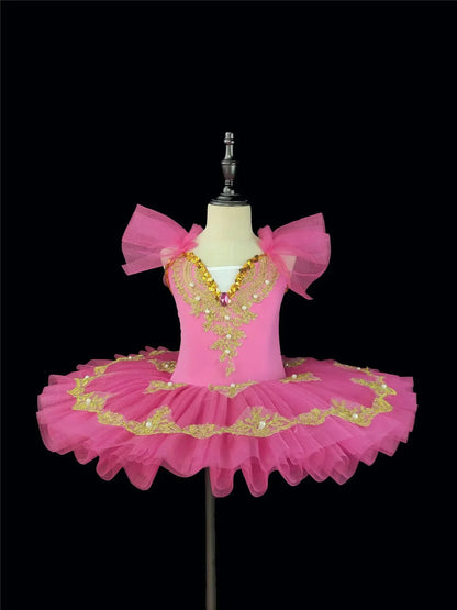 Kids Outfit Ballet Leotard Girl Dress Elegant Vestido Girls Clothes Tutu Baby Dresses Children Ballet Skirt Dance Costume Summer