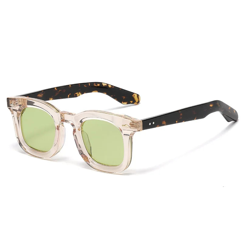 2025 Fashion Retro Handmade Acetate Women Polarized Sunglasses Outdoors UV Protection Men Sunglasses Support Prescription Lenses